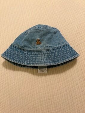 GAP Baby Denim Blue Bucket Hat